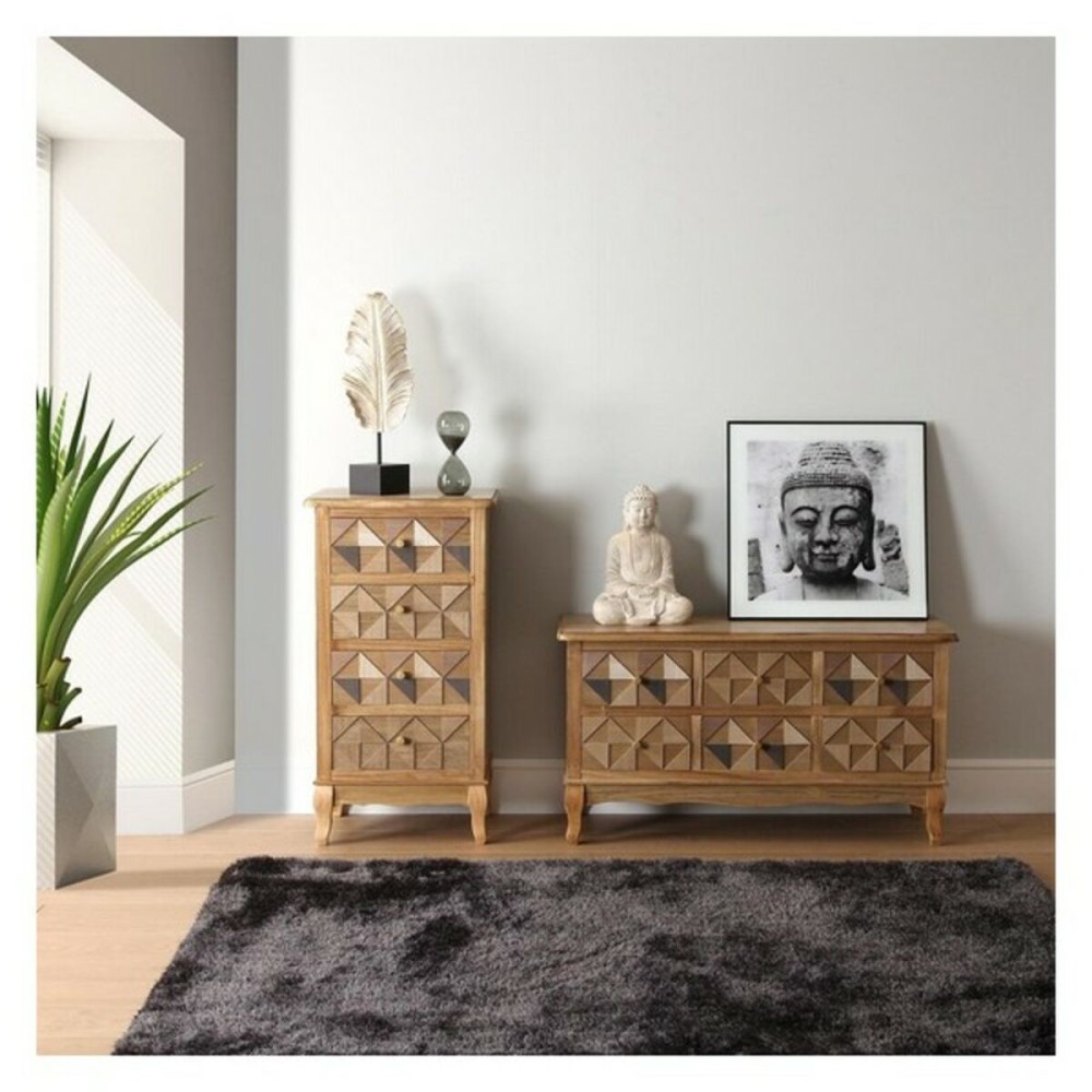 Decorative Figure Versa Black 8 x 56 x 18 cm