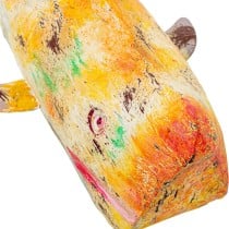 Decorative Figure Alexandra House Living Yellow Whale Iron