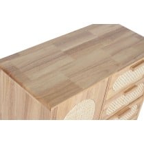 Buffet Home ESPRIT Naturel Métal Rotin Bois d'hévéa 73,5 x 35 x 78 cm