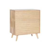 Buffet Home ESPRIT Naturel Métal Rotin Bois d'hévéa 73,5 x 35 x 78 cm