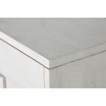 Sideboard Home ESPRIT White Rattan Mango wood 155 x 40 x 80 cm