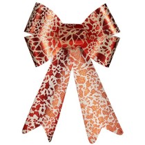 Lien Krist+ HJ1-12007 Rouge Doré 16 x 24 x 4 cm Décorations de Noël (12 Unités)
