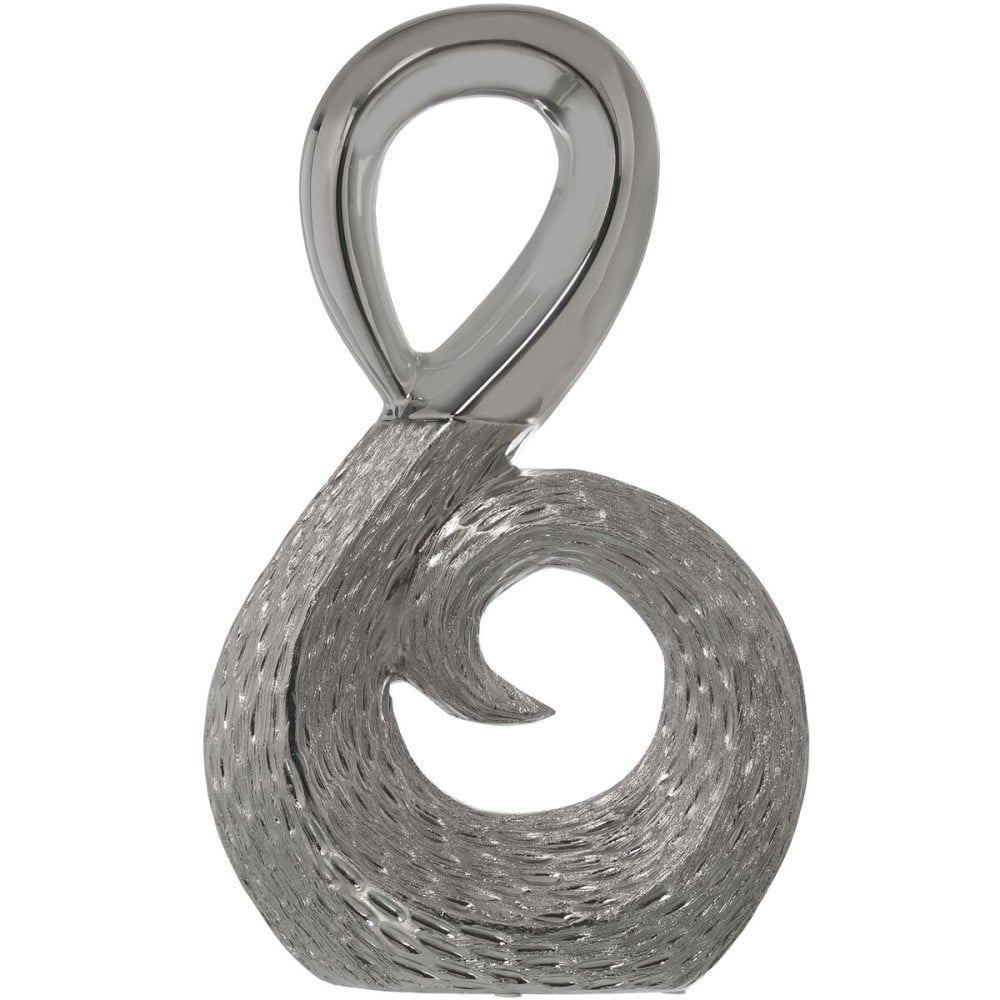 Figurine Décorative Alexandra House Living Argenté 23,5 x 9 x 38 cm