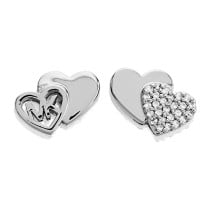 Ladies' Earrings Michael Kors HEART Brass