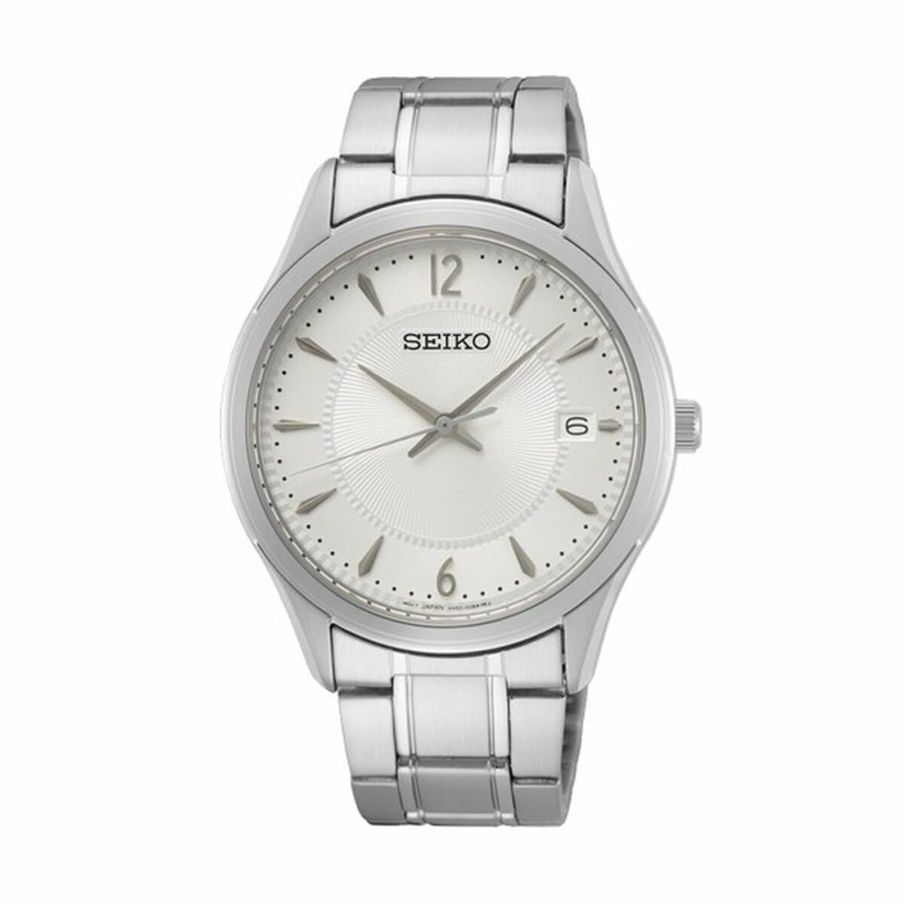 Herrenuhr Seiko SUR417P1 Grau Silberfarben (Grau) (Silberfarben)