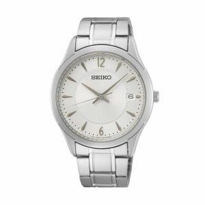 Herrenuhr Seiko SUR417P1 Grau Silberfarben (Grau) (Silberfarben)