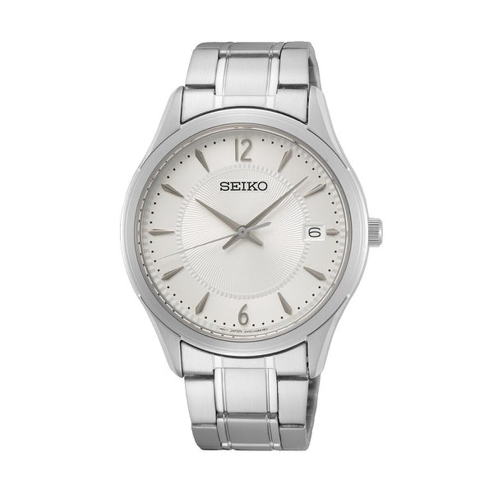 Herrenuhr Seiko SUR417P1 Grau Silberfarben (Grau) (Silberfarben)
