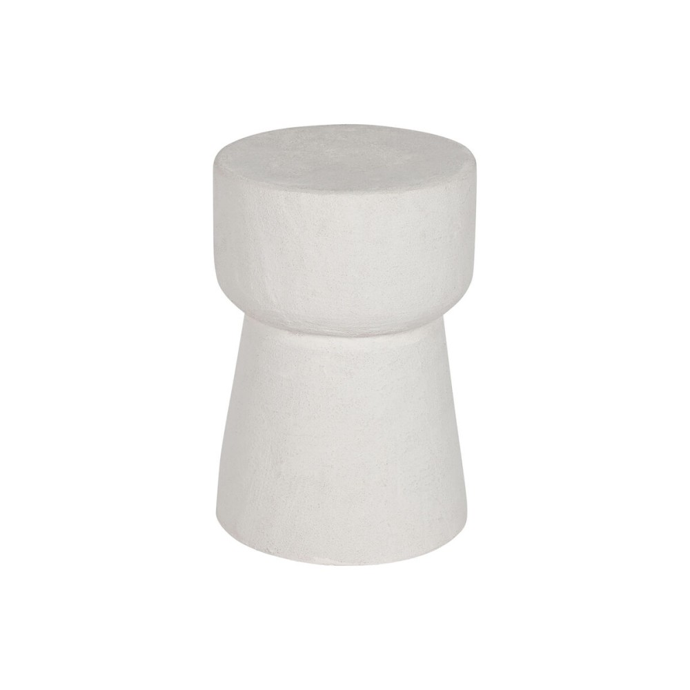 Side table Home ESPRIT White Resin 31 x 31 x 45,5 cm