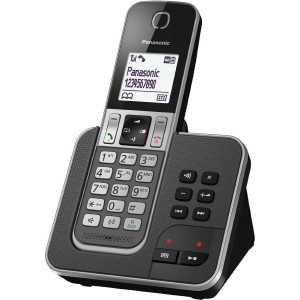 Wireless Phone Panasonic KX-TGD320FRG White Black Grey