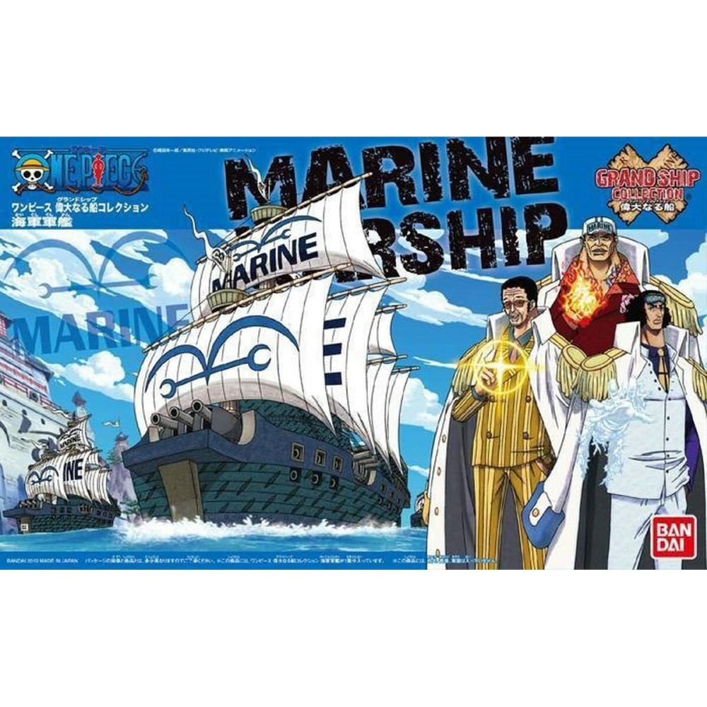 Sammelfigur One Piece GRAND SHIP COLLECTION MARINE SHIP Kunststoff (Kunststoff)