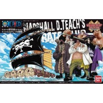 Sammelfigur One Piece GRAND SHIP COLLECTION MARSHALL D.TEACH'S PIRATE SHIP Schwarz (Schwarz) Kunststoff (Kunststoff)