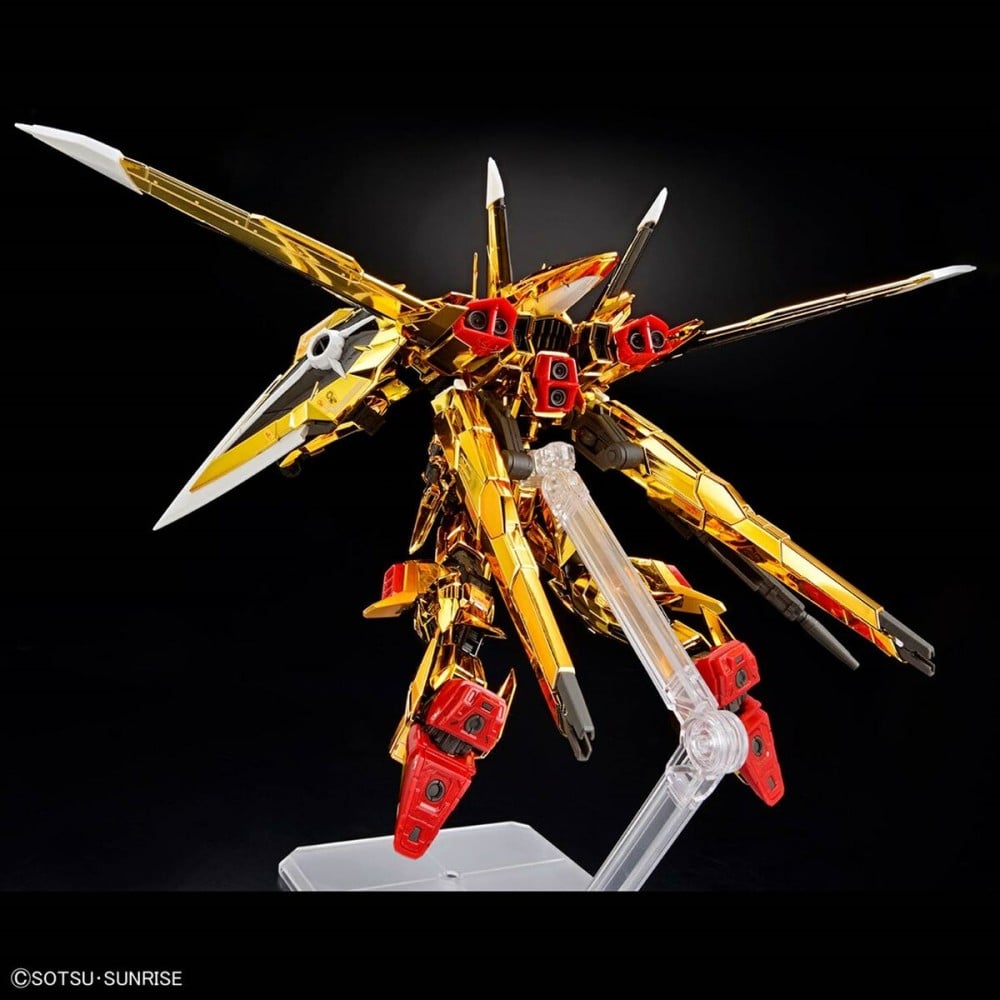 Collectable Figures Bandai RG 1/144 AKATSUKI GUNDAM OOWASHI unit Plastic Animation and anime (Japanese animation)