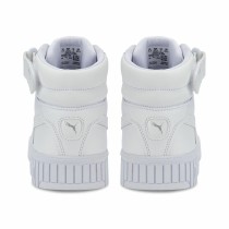 Casual Damenturnschuh Puma Carina 2.0 Mid Weiß