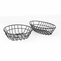 Breadbasket Quttin Metal Circular 20 x 5 cm 4 mm (12 Units)