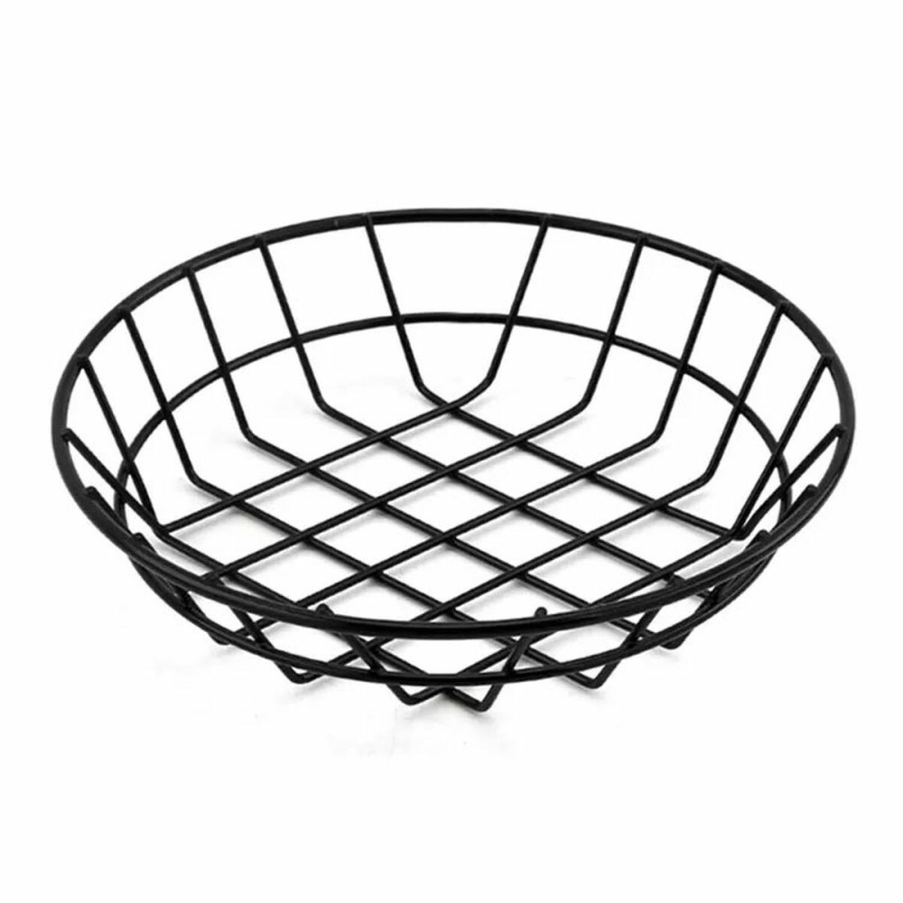 Breadbasket Quttin Metal Circular 20 x 5 cm 4 mm (12 Units)