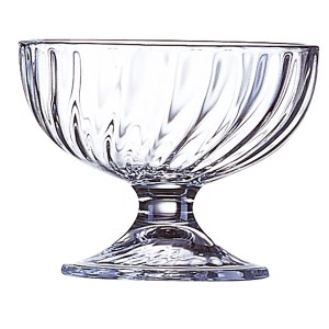 Ice Cream and Milk Shake Glass Arcoroc Sorbet Transparent Glass 380 ml Ice cream 6 Units