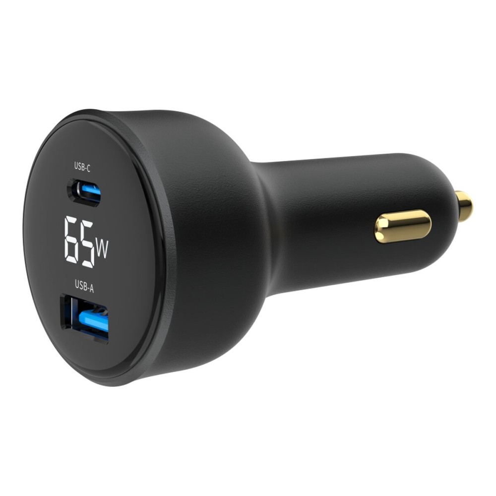 Ladegerät fürs Auto GEMBIRD TA-UC-AC2PD65LCD-CAR-01