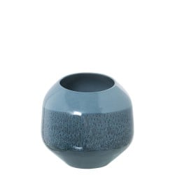 Vase Alexandra House Living Blau aus Keramik Dreifarbig 23 x 23 x 23 cm