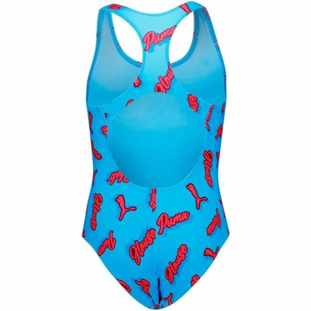 Badeanzug für Mädchen Puma Blau Wasser