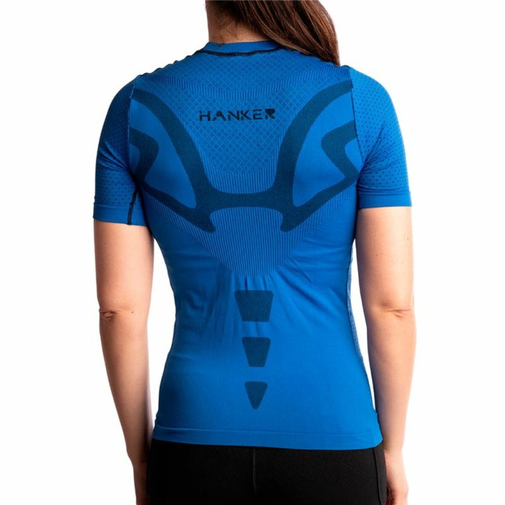 Herren Kurzarm-T-Shirt Hanker Blau