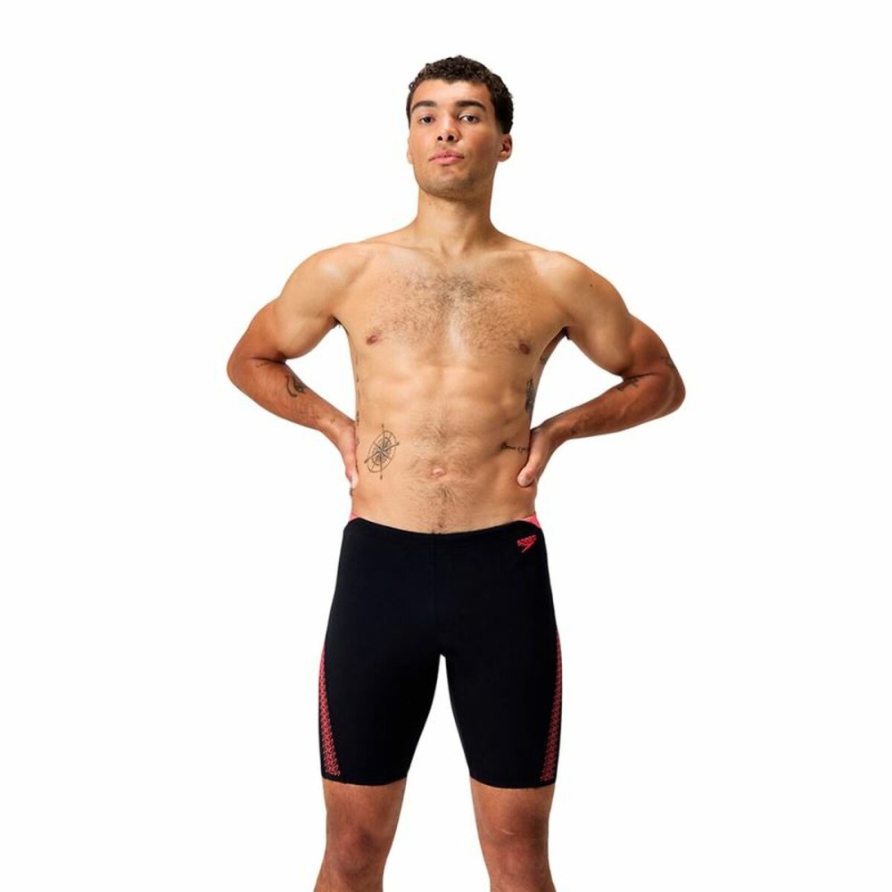 Herren Badehose Speedo Hyperboom Splice Jammer Schwarz