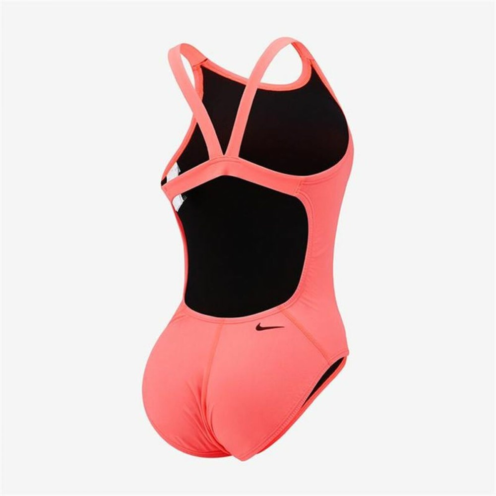 Women’s Bathing Costume Nike Hydrastrong Salmon Coral