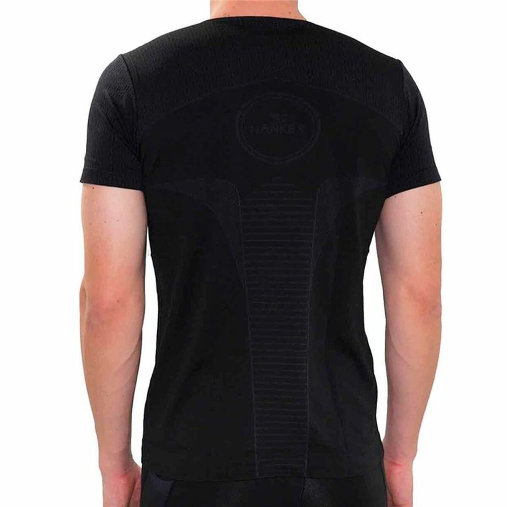 Herren Kurzarm-T-Shirt Hanker Schwarz
