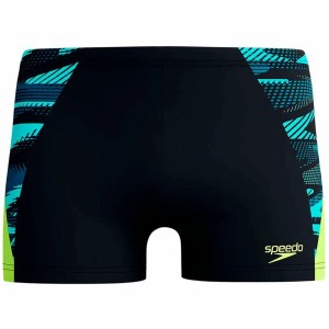Herren Badehose Speedo Endurance+ MAX Splice Aquashort Schwarz