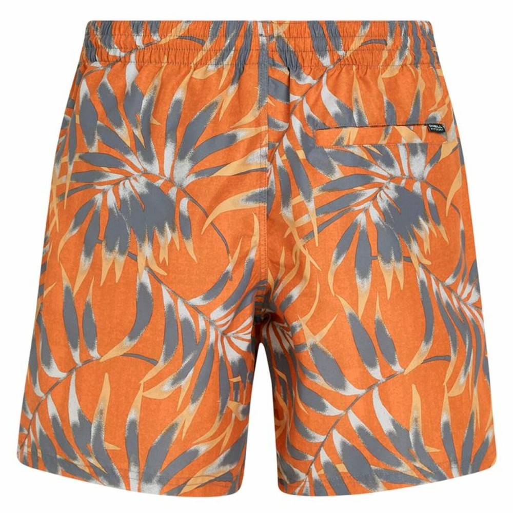 Men’s Bathing Costume O'Neill Cali Floral 16'' Orange