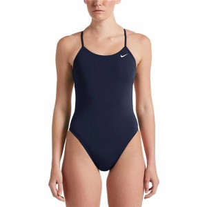 Women’s Bathing Costume Nike Hydrastrong Solid Navy Blue