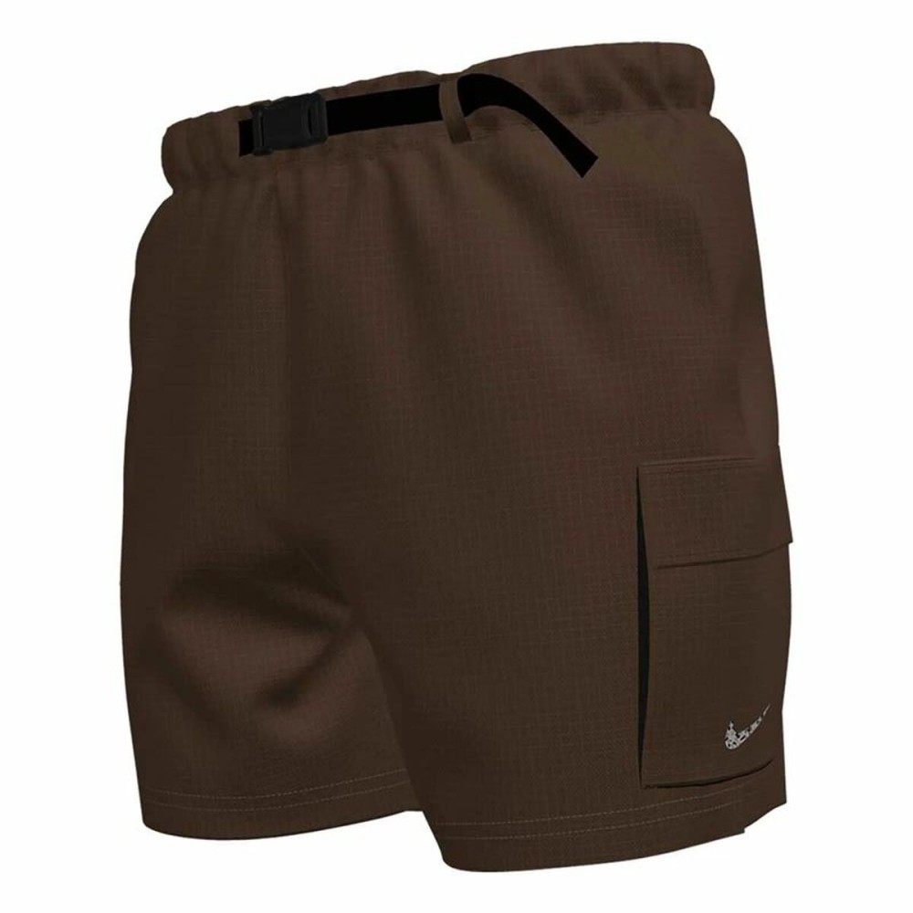 Men’s Bathing Costume Nike Voyage Brown Black