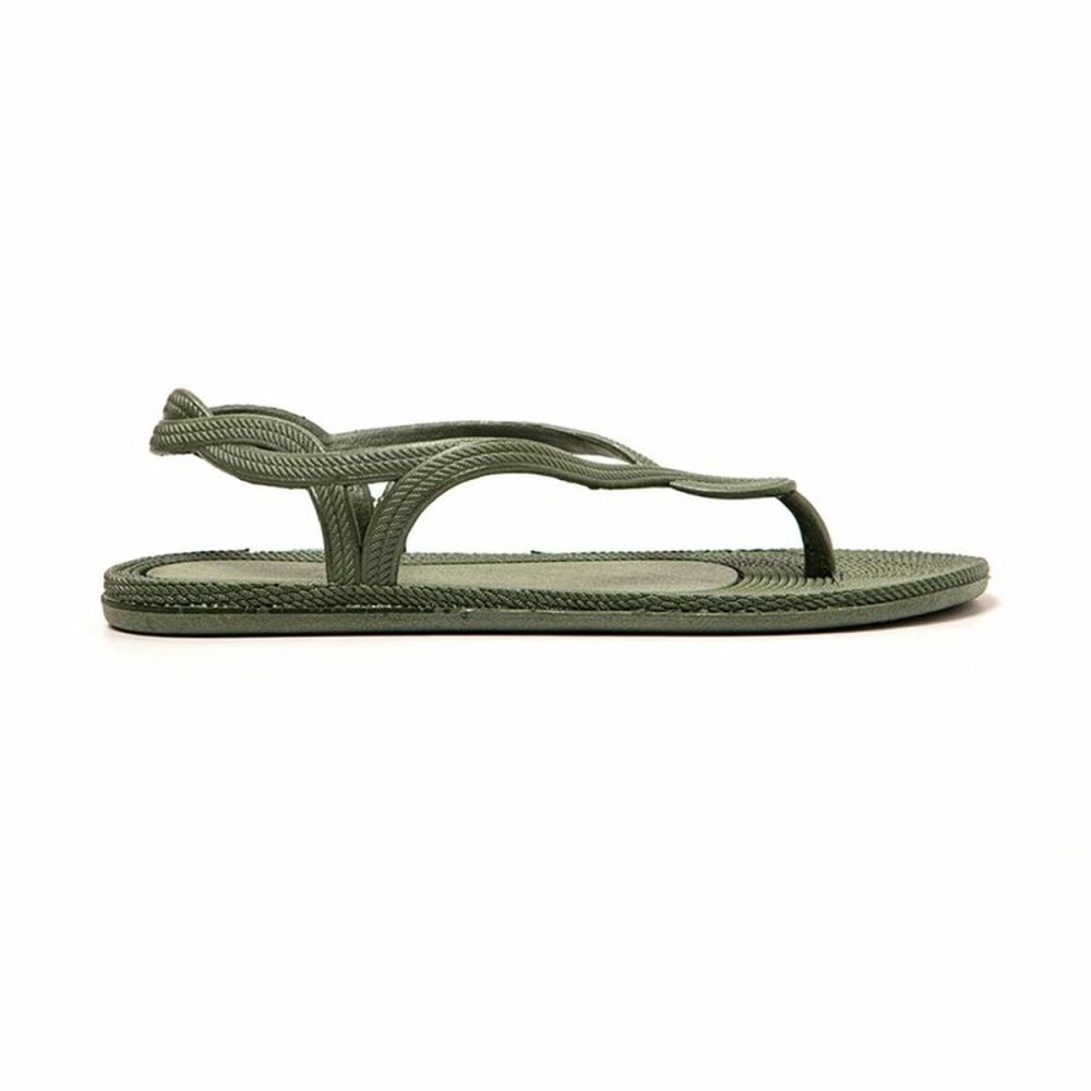 Women's Flip Flops Brasileras Antalya Military Yellow
