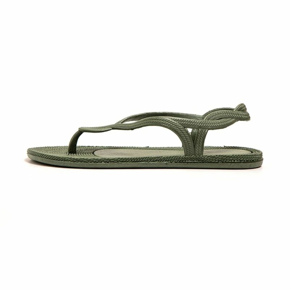 Women's Flip Flops Brasileras Antalya Military Yellow