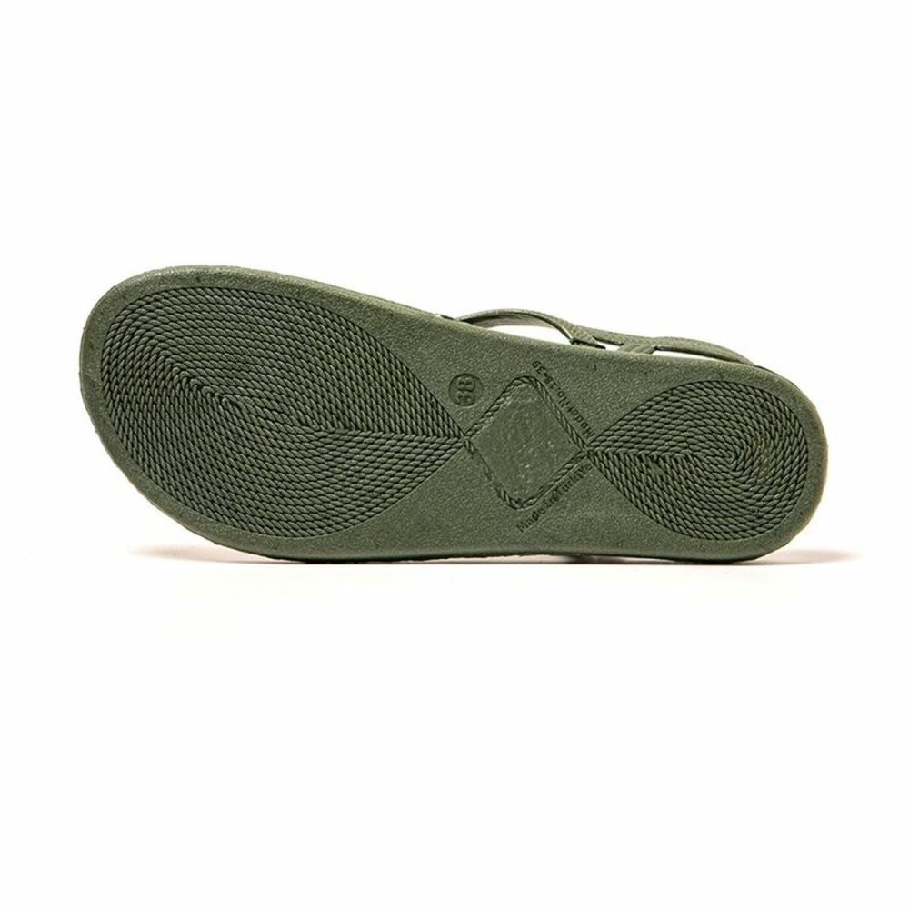 Women's Flip Flops Brasileras Antalya Military Yellow