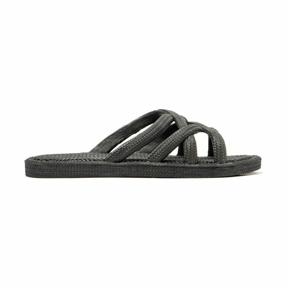 Women's Flip Flops Brasileras Mersin Black