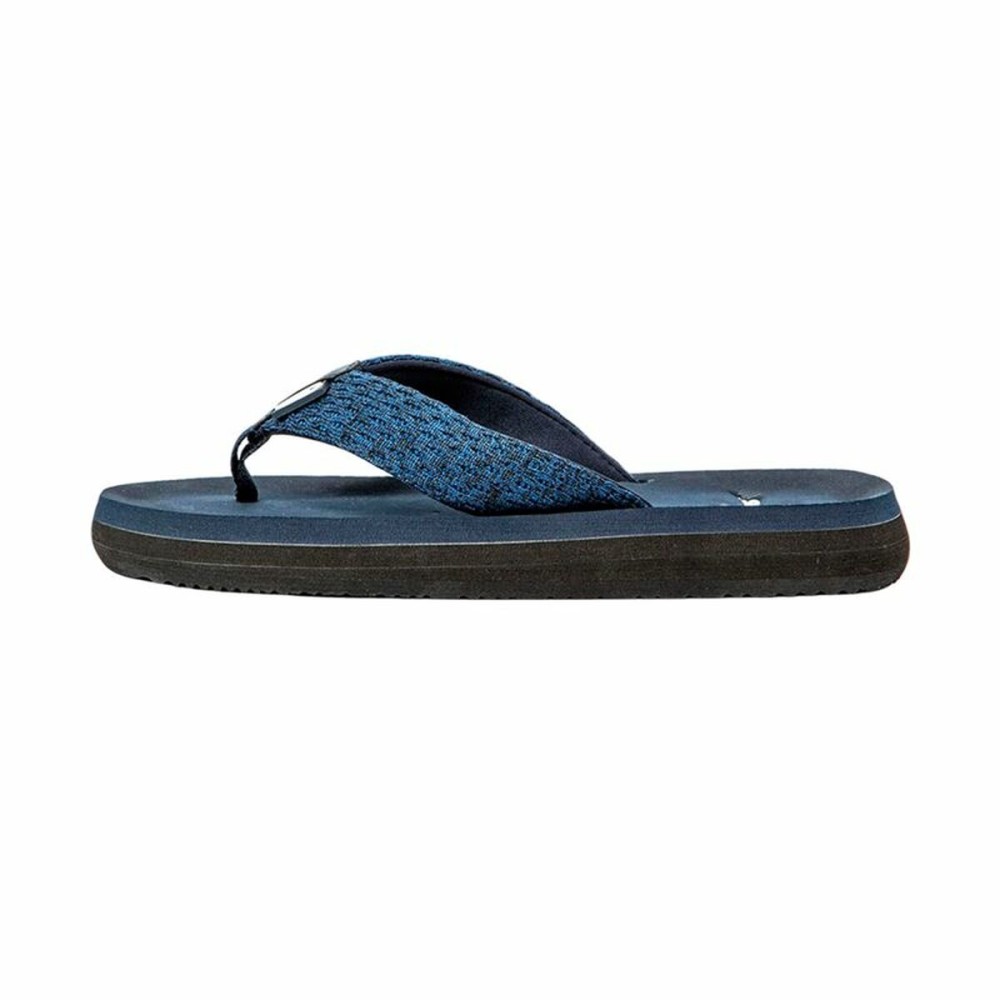 Men's Flip Flops Brasileras Puff Marbled Blue