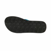 Women's Flip Flops Brasileras Hibiscus Nudo Fuchsia Black