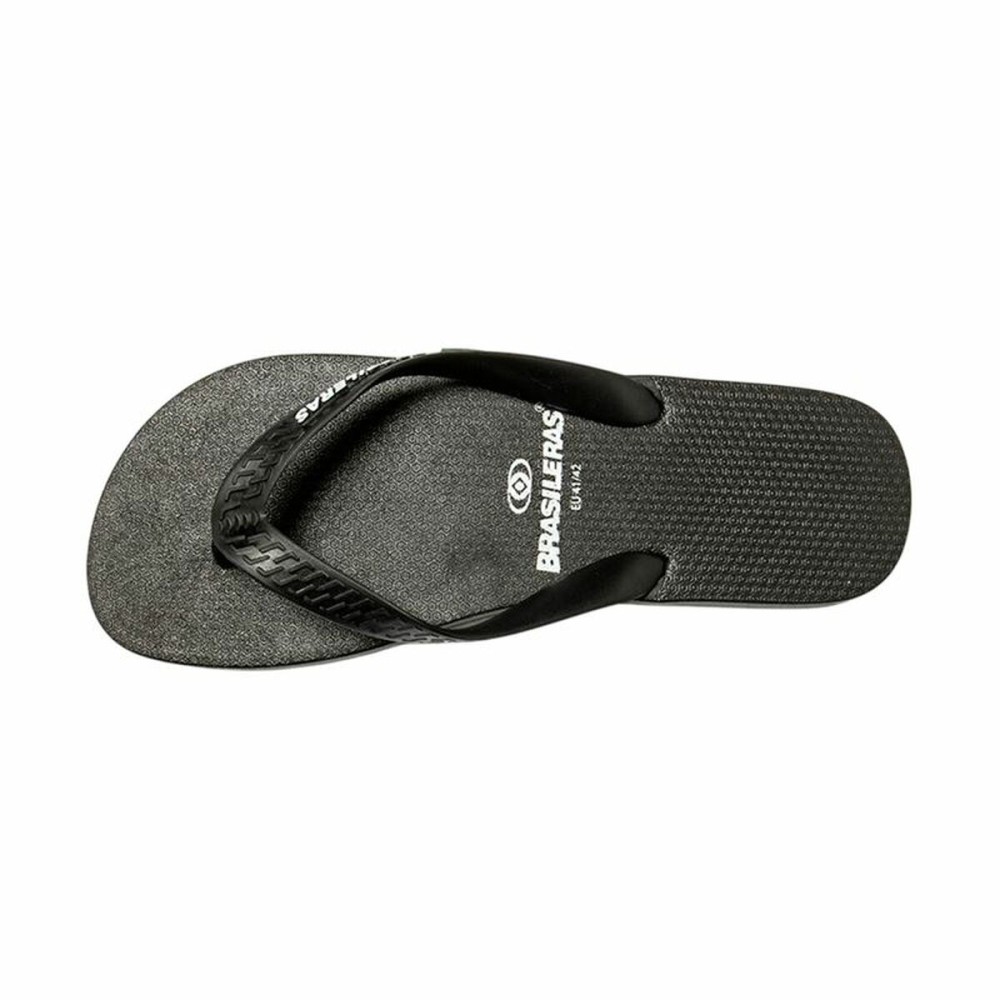 Men's Flip Flops Brasileras Classic Pro Black