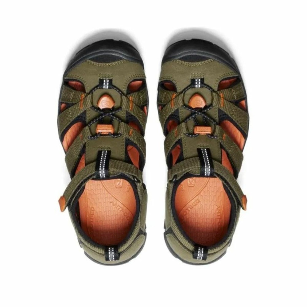 Flip Flops for Children Keen Seacamp II Cnx Olive