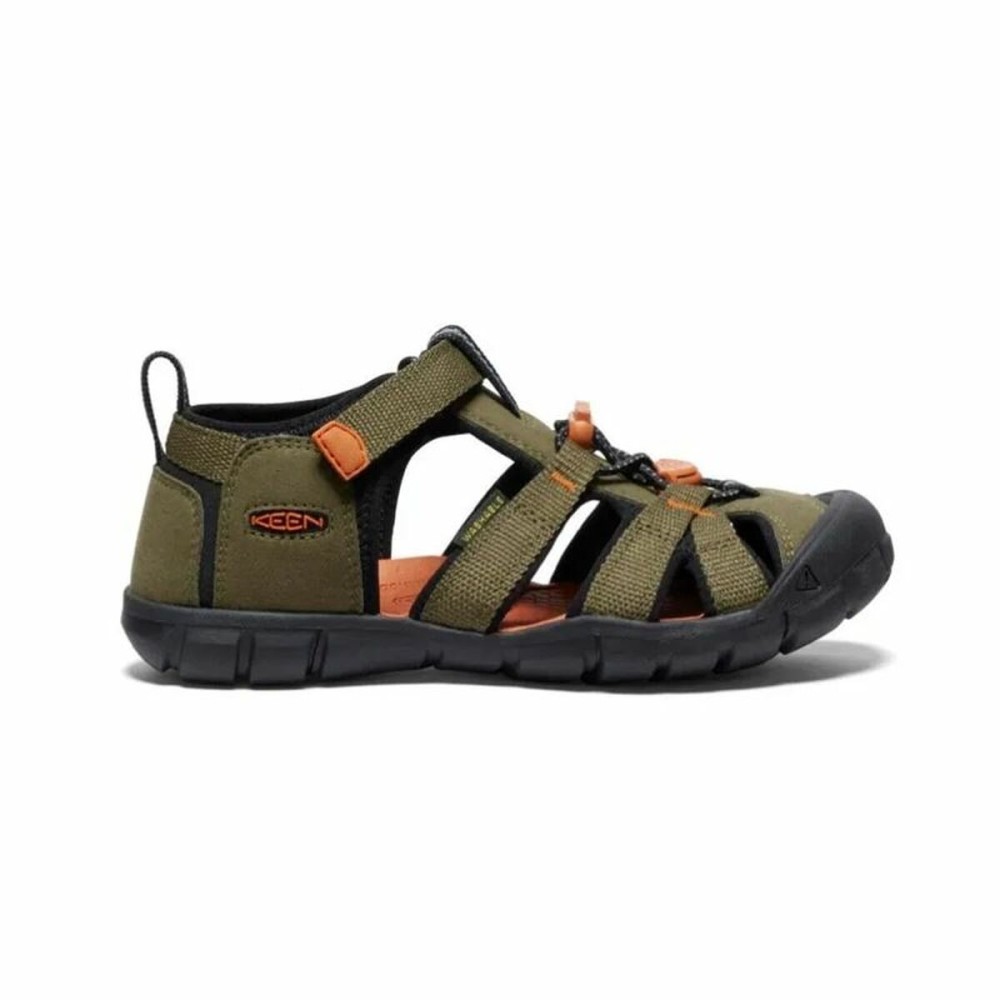 Flip Flops for Children Keen Seacamp II Cnx Olive