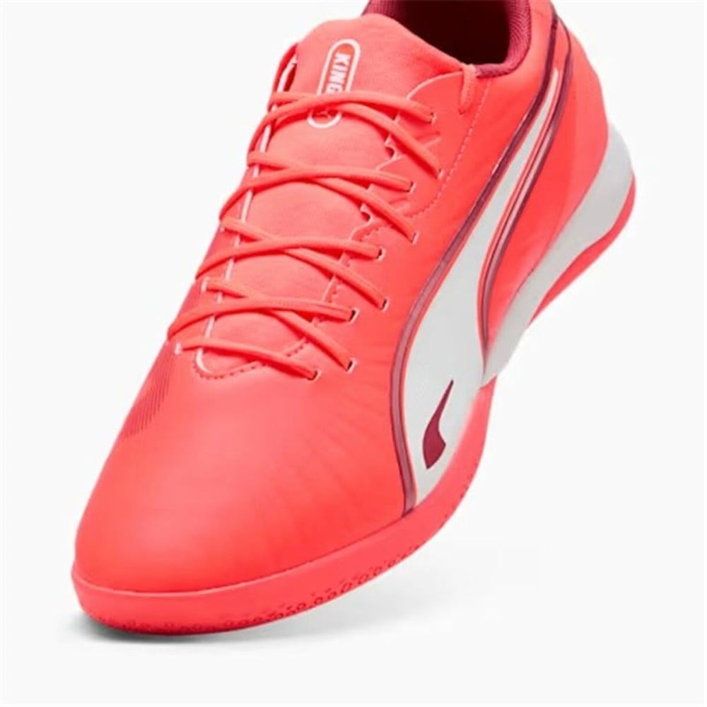 Adult's Indoor Football Shoes Puma King Match It Red