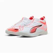 Chaussures de Futsal pour Adultes Puma Ultra 5 Match It Blanc