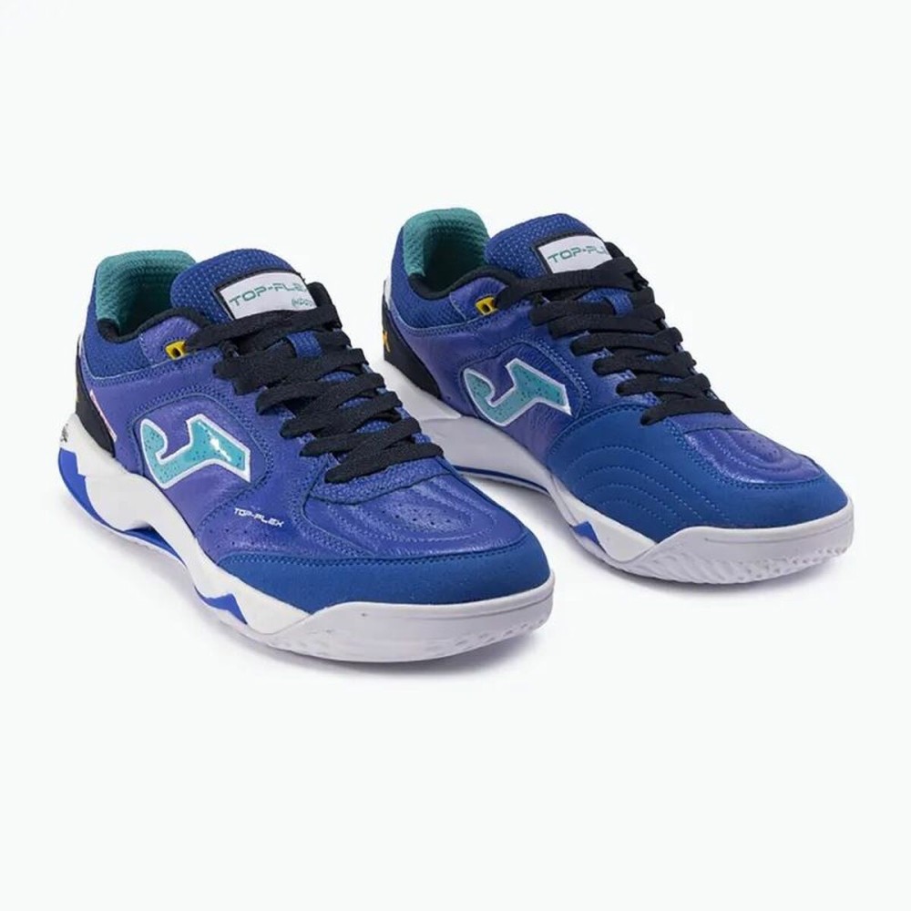 Chaussures de Futsal pour Adultes Joma Sport Top Flex Plus Men 2504 Bleu