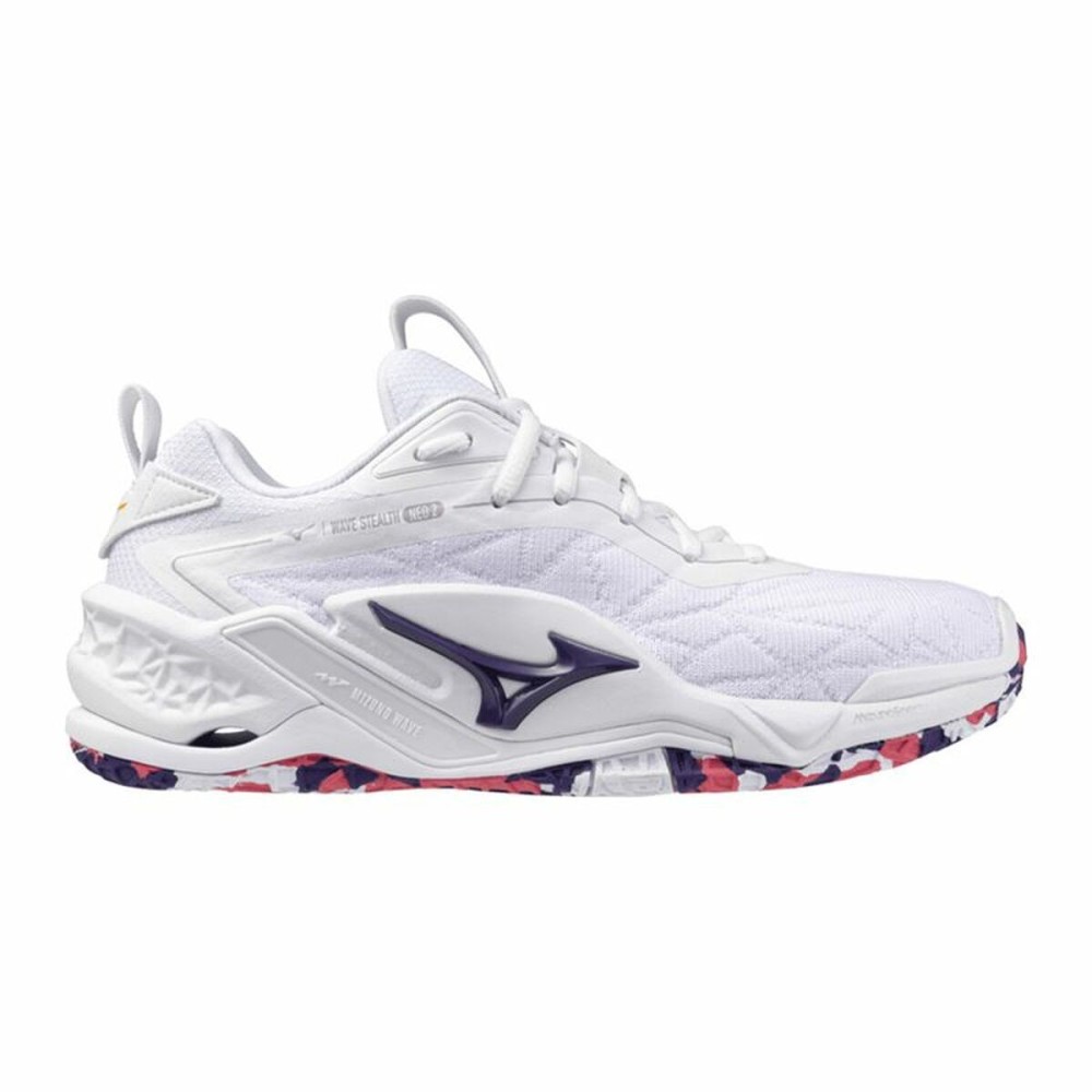 Baskets Mizuno Wave Stealth Neo 2 Mujer Blanc Femme