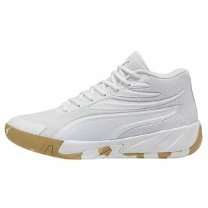 Basketballschuhe für Erwachsene Puma Court Pro Marble Weiß