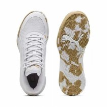Basketballschuhe für Erwachsene Puma Court Pro Marble Weiß