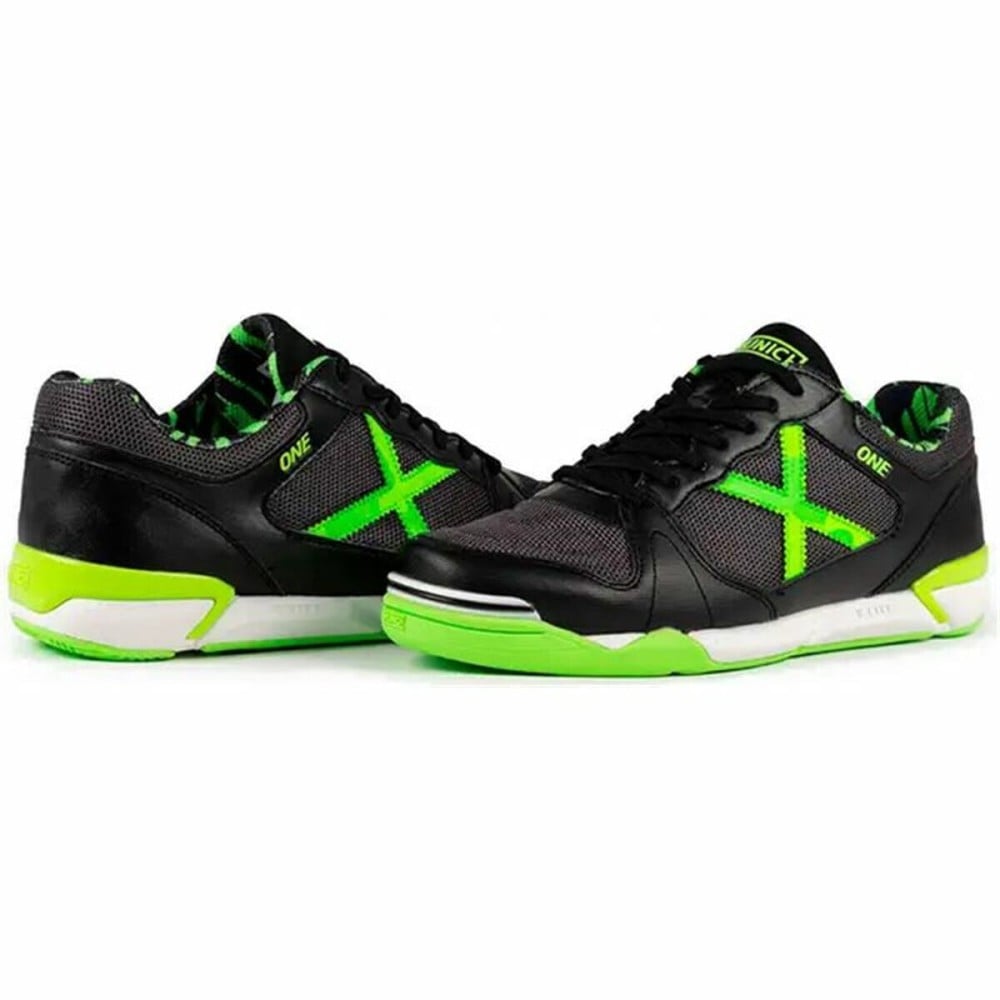 Chaussures de Futsal pour Adultes Munich One 72 Noir