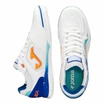 Children's Indoor Football Shoes Joma Sport Top Flex 2576 White