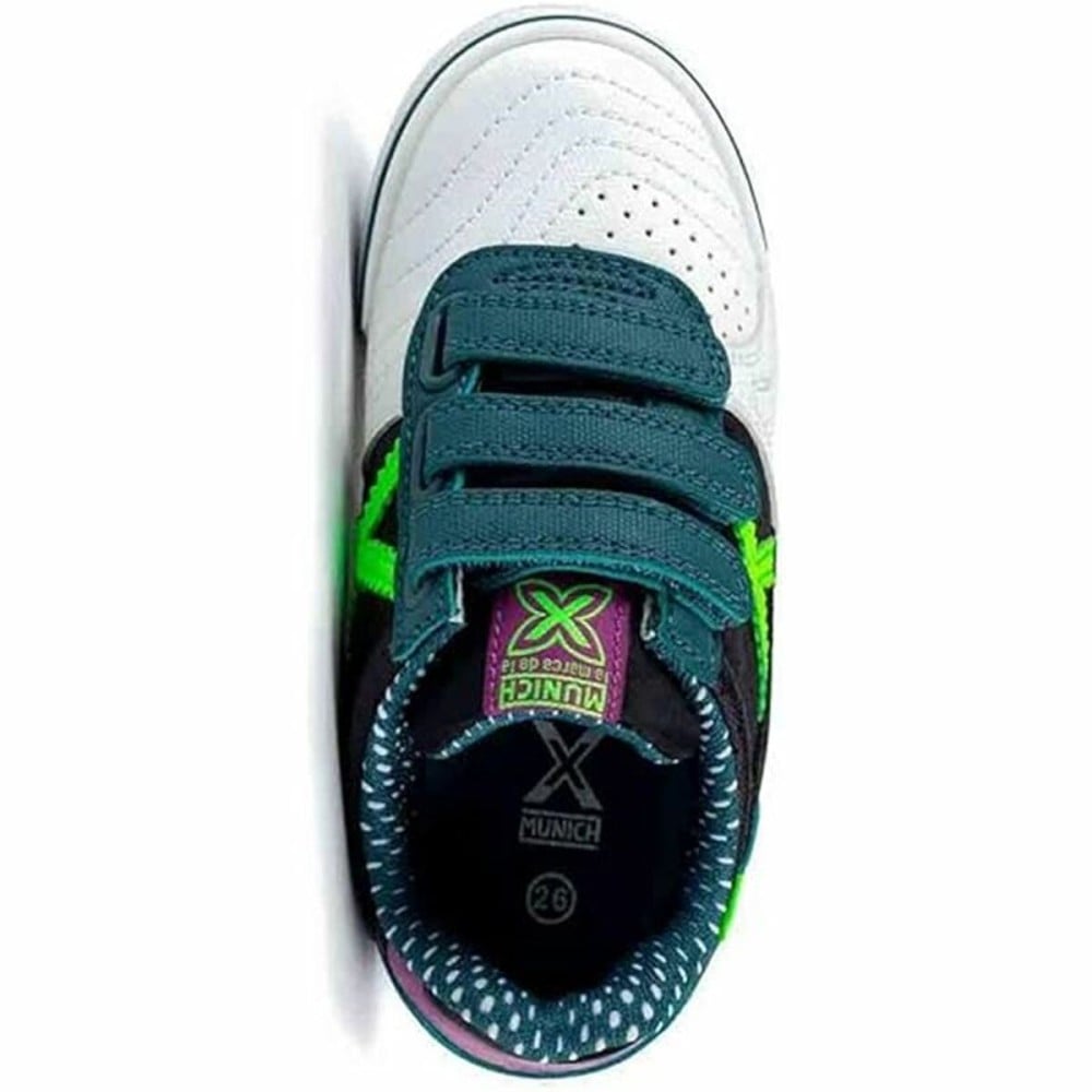 Chaussures de Futsal pour Adultes Munich G-3 Kid Vco 434 Turquoise