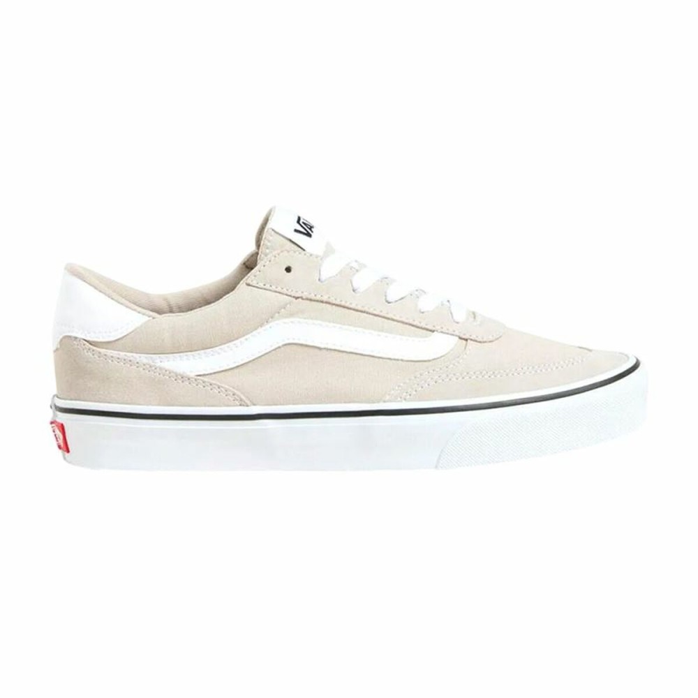 Chaussures de Sport pour Homme Vans Brooklyn Ls Sucv Silver Blanc